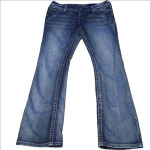 Maurices Blue Bootcut Jeans Women Size 5 6